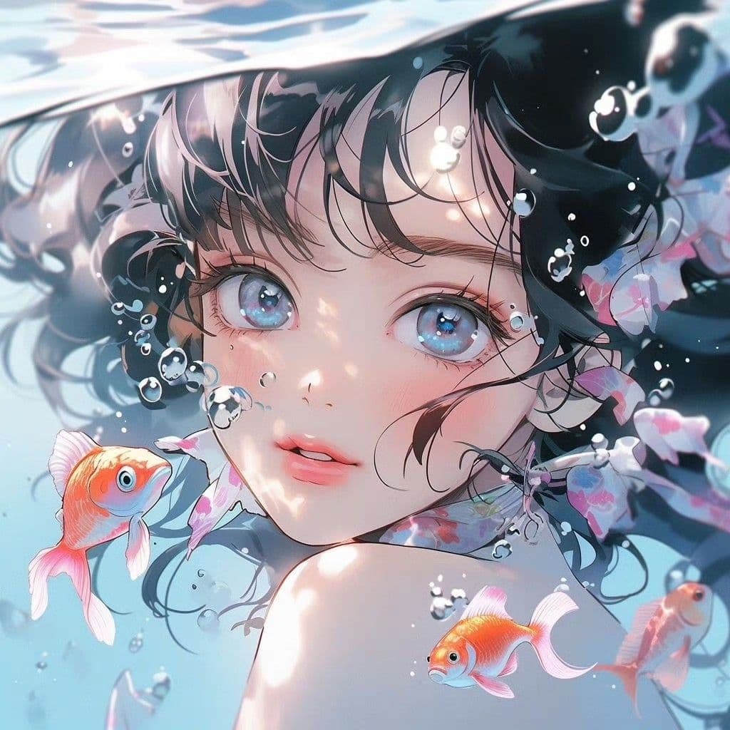 Fish in the pool