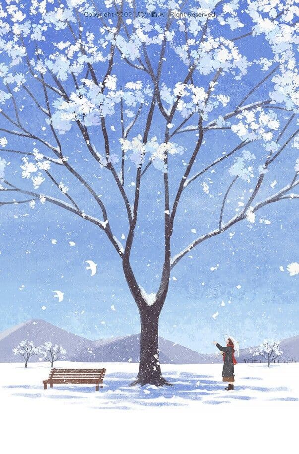 I will go to you like the first snow (Ins.)
